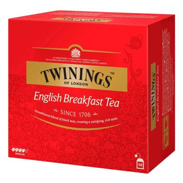 TWININGS ENGLISH BREAKFAST TEE 50PS 100 G