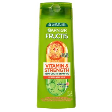 GARNIER FRUCTIS VITAMIN & STRENGTH SHAMPOO HAURAILLE, HELPOSTI 250 ML