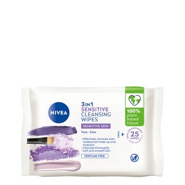 NIVEA PUHDISTUSLIINAT SENSITIVE 25KPL 25 KPL