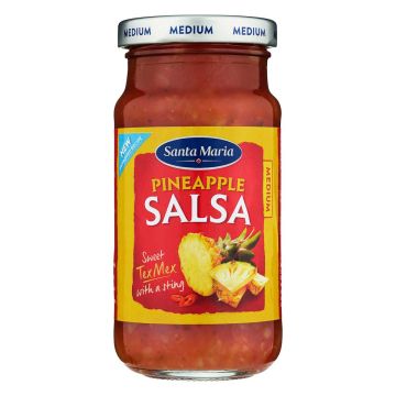 SANTA MARIA TEX MEX PINEAPPLE SALSA MEDIUM 230 G