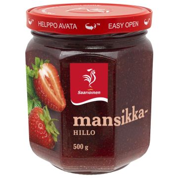 SAARIOINEN MANSIKKAHILLO 500 G