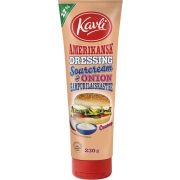 KAVLI HAMPURILAISKASTIKE SOURCREAM&ONION 230 G
