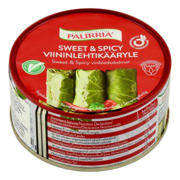 PALIRRIA VIININLEHTIKÄÄRYLE SWEET-SPICY 280 G