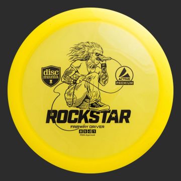 DISCMANIA ACTIVE PREMIUM ROCKSTAR DRAIVERI, KELTAINEN