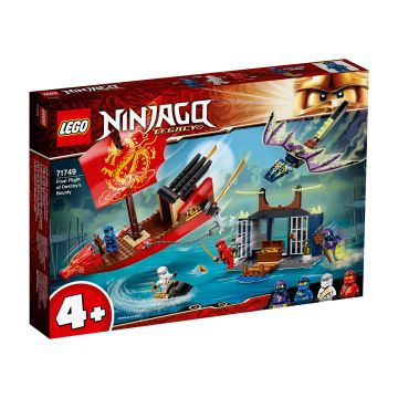 NINJAGO 71749 KOHTALON ALUKSEN VIIMEINEN LENTO