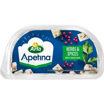 ARLA APETINA SNACK YRTIT JA MAUSTEITA 100 G