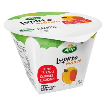 ARLA LUONTO+ AB MANGOJOGURTTI LAKTON 175 G