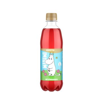 MUUMI METSÄMANSIKKA SOKERITON KMP 500 ML