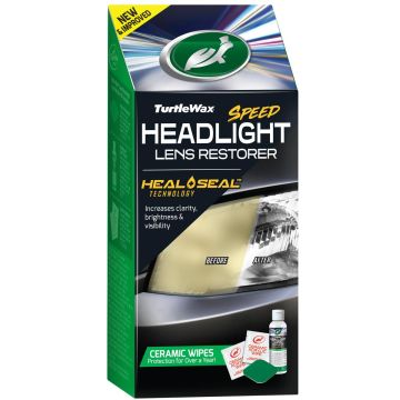 TURTLE WAX HEADLIGHT LENS RESTORER KIT AJOVALOUMPIOIDEN KIRKAST