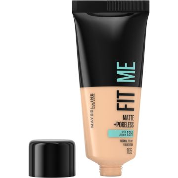 MAYBELLINE FIT ME MATTE + PORELESS -MEIKKIVOIDE 105 NATURAL IV