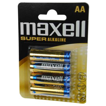 MAXELL LR06 SUPER-ALKALIPARISTO 4-PACK