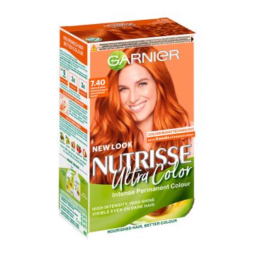 GARNIER NUTRISSE ULTRA COLOR 7.4 INTENSIIVINEN KUPARI KESTOVÄRI