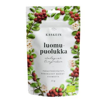 KASKEIN PUOLUKKA PAKASTEKUIVATTU LUOMU 15 G
