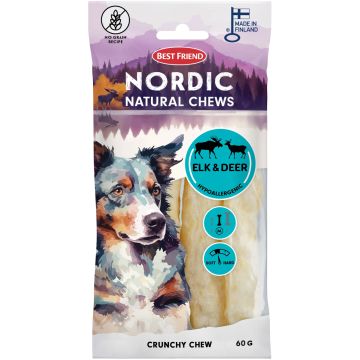 BEST FRIEND NORDIC ROUHELUU HIRVI & RIISTA HYPOALLERGENIC 4KPL 60 G