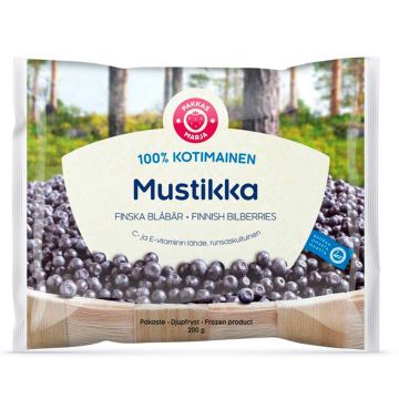 PAKKASMARJA MUSTIKKA SUOMI 200 G