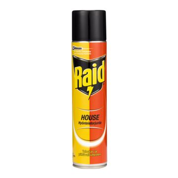 RAID HOUSE HYÖNTEISTORJUNTA-AEROSOLI 300ML 300