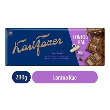 FAZER SUKLAALEVY LONTOO RAE 200 G