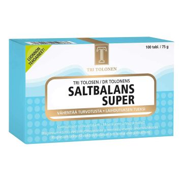 SALTBALANS SUPER TABLETTI 100 KPL