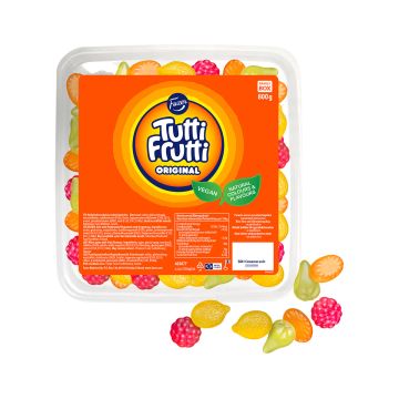 FAZER TUTTI FRUTTI ORIGINAL LAATIKKO 800 G