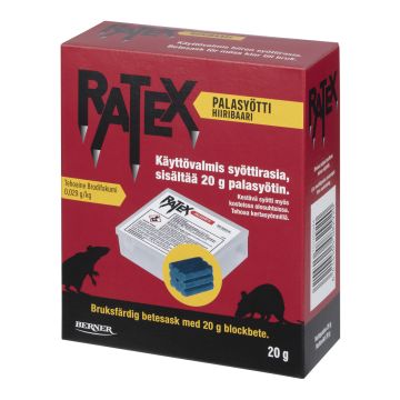 RATEX SYÖTTIRASIA PALA 20 G