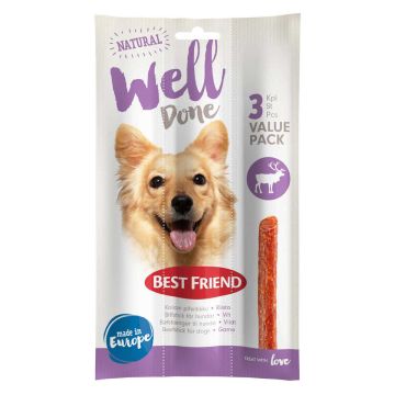 BEST FRIEND WELLDONE PIHVITIKKU RIISTA 3-PACK 45 G