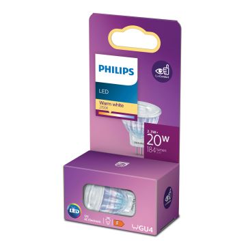 PHILIPS LED SPOTTILAMPPU 20W MR11 GU4 200L 2700K