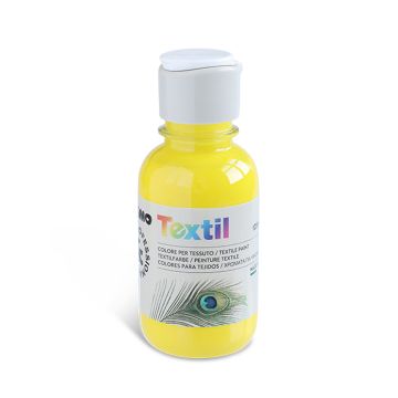 TEKSTIILIVÄRI KELTAINEN 125ML