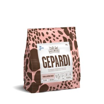 DAGSMARK GEPARDI KISSAN TÄYSRAVINTO VILJATON PENNUT 500 G