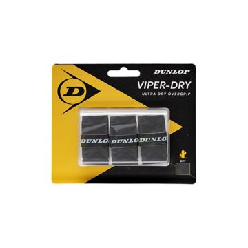 DUNLOP OVERGRIP WIPER TRY SUOJATEIPPI MUSTA