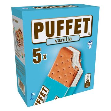 PUFFET VANILJA 5X62G 310 G