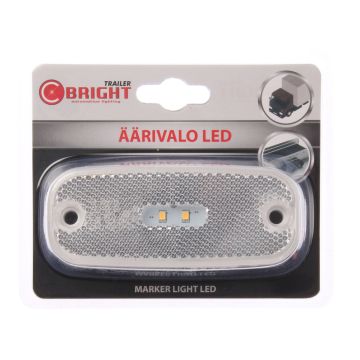 C-BRIGHT LED ÄÄRIVALO 111X45MM 12-24V KIRKAS