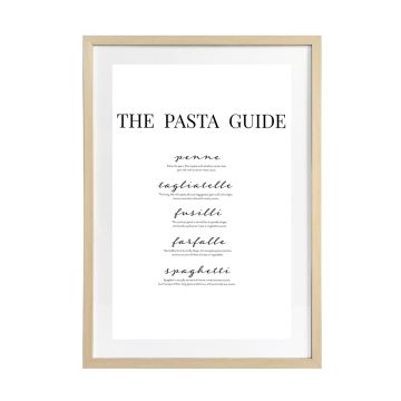 TAULU PASTA GUIDE 50 X 70CM