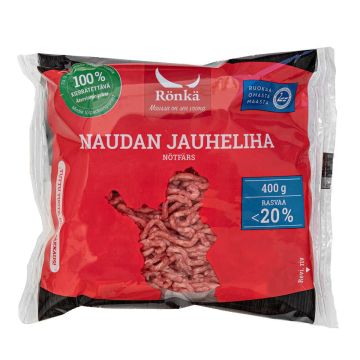 RÖNKÄ NAUTA JAUHELIHA <20% 400 G