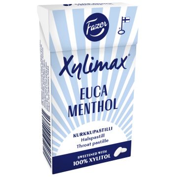 FAZER XYLIMAX EUCAMENTHOLTÄYSKSYLITOLIPASTILLI 38 G