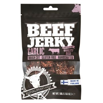KUIVALIHAKUNDI BEEF JERKY GARLIC 50 G