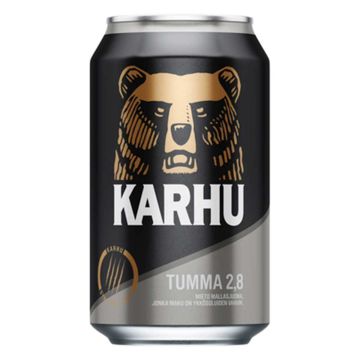 KARHU TUMMA 2,8% TLK 330 ML