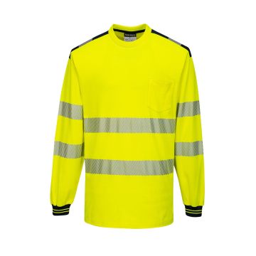 PORTWEST PW3 HI-VIS PITKÄHIHAINEN HUOMIO T-PAITA L