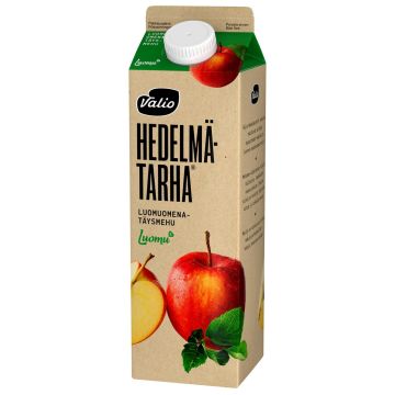 VALIO HEDELMÄTARHA LUOMUOMENATÄYSMEHU 1L