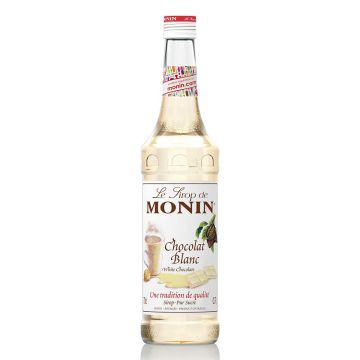 MONIN VALKOSUKLAA MAKUSIIRAPPI 700 ML