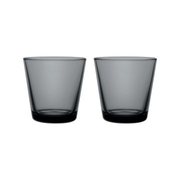 IITTALA KARTIO JUOMALASI 21CL TUMMANHARMAA 2KPL