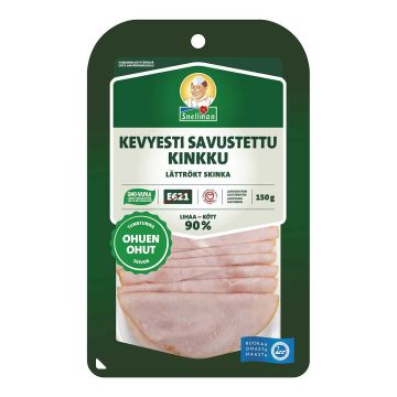 SNELLMAN OHUEN OHUT KEVYESTI SAVUSTETTU KINKKU 150 G