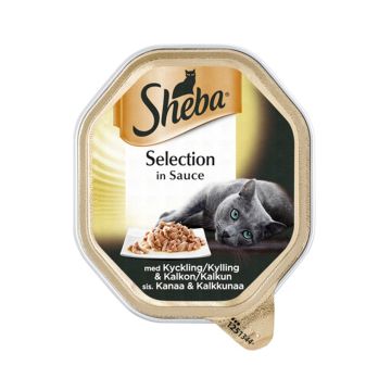 SHEBA RASIA SELECTION KANA-KALKKUNA 85 G