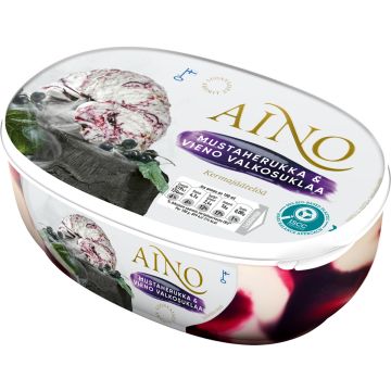 AINO MUSTAHERUKKA & VIENO VALKOSUKLAA 900 ML