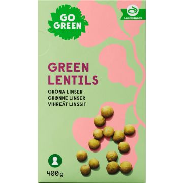 GOGREEN VIHREÄT LINSSIT 400 G