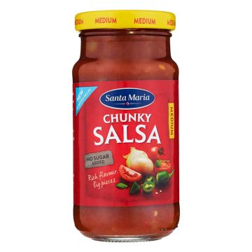 SANTA MARIA TEX MEX CHUNKY SALSA MEDIUM 230 G