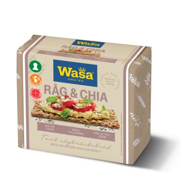 WASA MERSMAK NÄKKILEIPÄ RUIS-CHIA 245 G