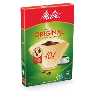 MELITTA SUODATINPAPERI 101 40KPL RUSKEA