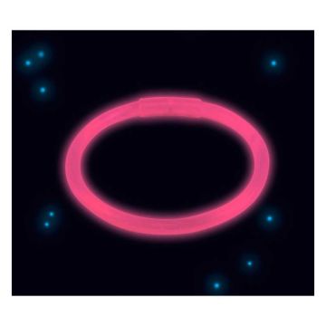 PIMEÄSSÄ HOHTAVA RANNEKORU, PINKKI