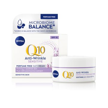 NIVEA PÄIVÄVOIDE Q10 POWER SENSITIVE 50 ML