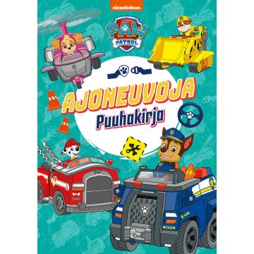 RYHMÄ HAU - PAW PATROL AJONEUVOJA PUUHAKIRJA